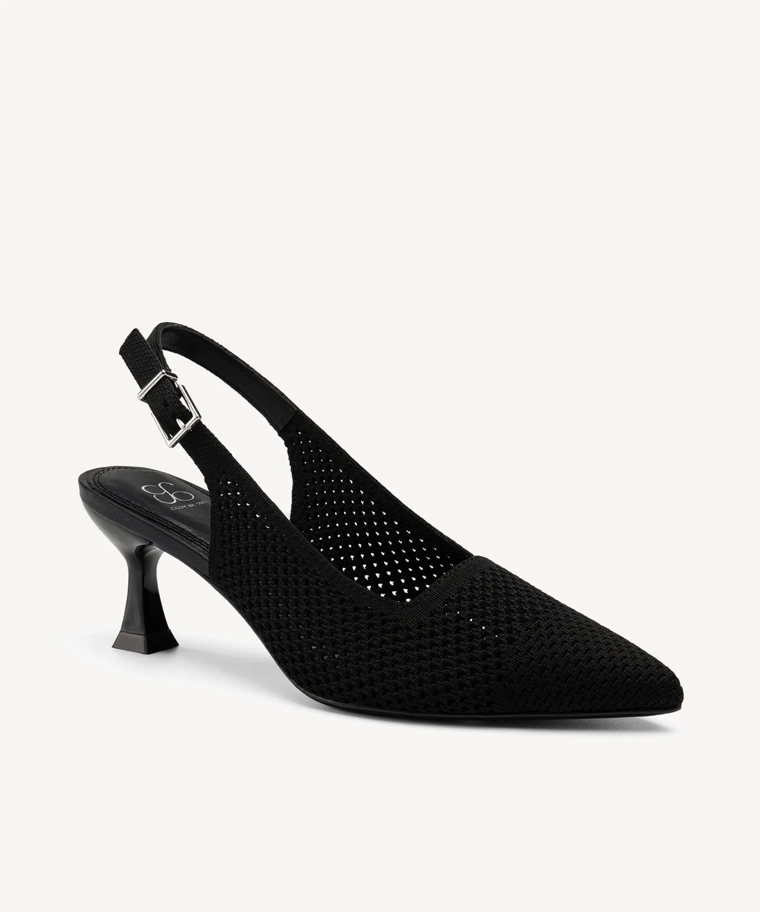 AirLoom Pointed Toe Slingback Pumps