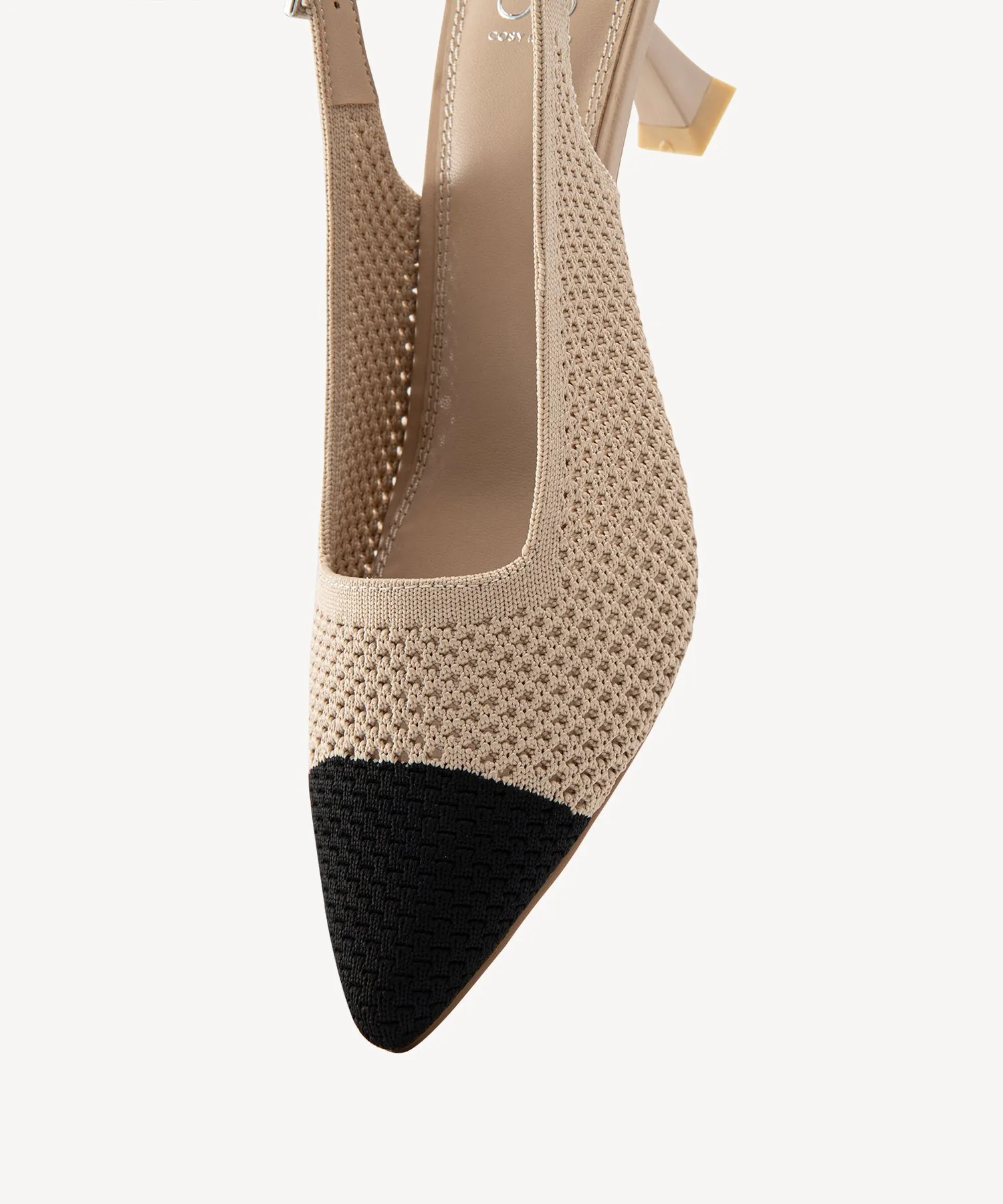 AirLoom Pointed Toe Slingback Pumps