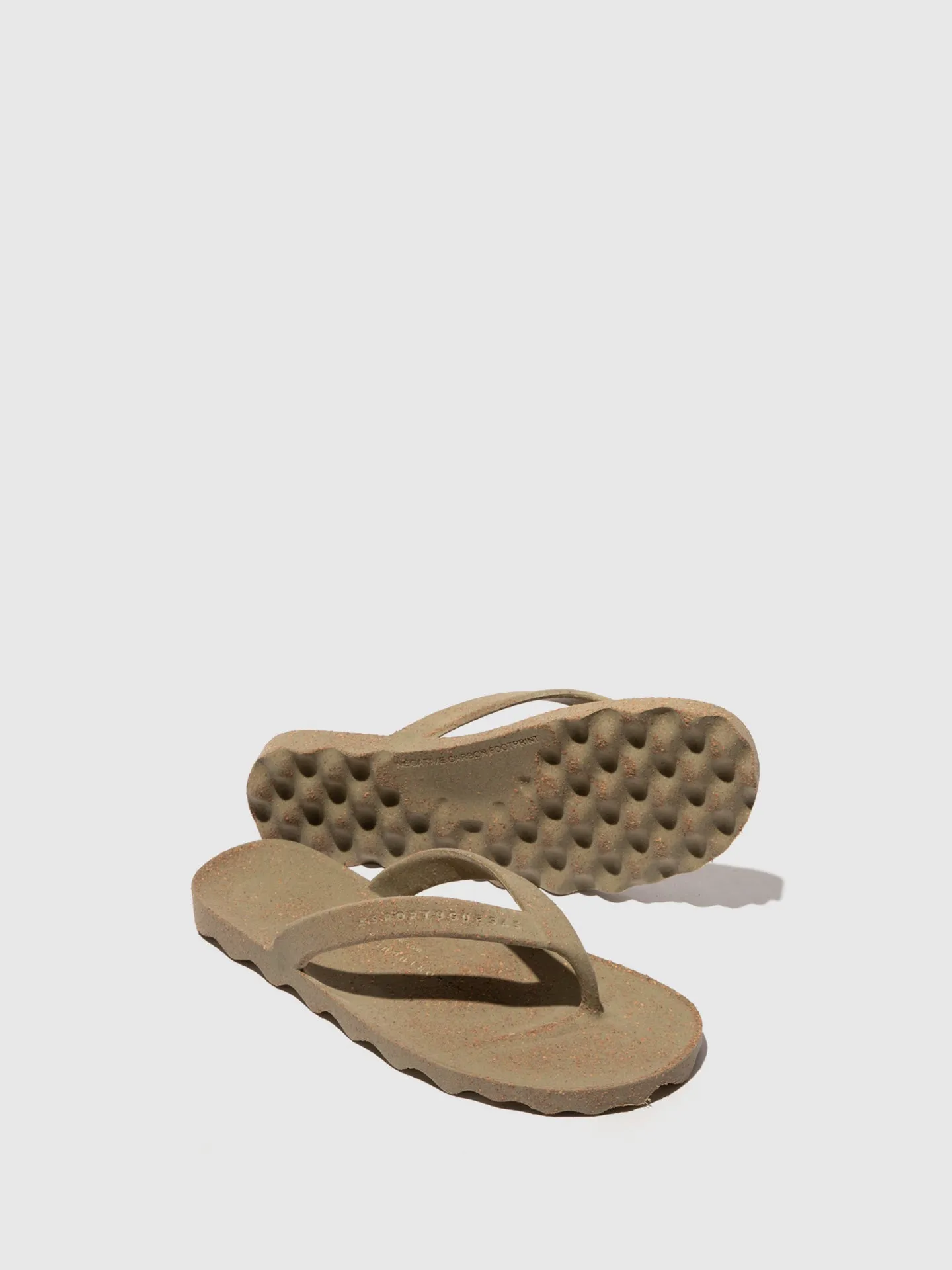 Beach Flip-Flops EARTH Military Green
