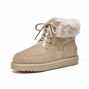 BeauToday Snow Boots for Women with Thick Wool