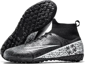 Boys Girls Indoor Turf Soccer Shoes Slip on Soccer Cleats