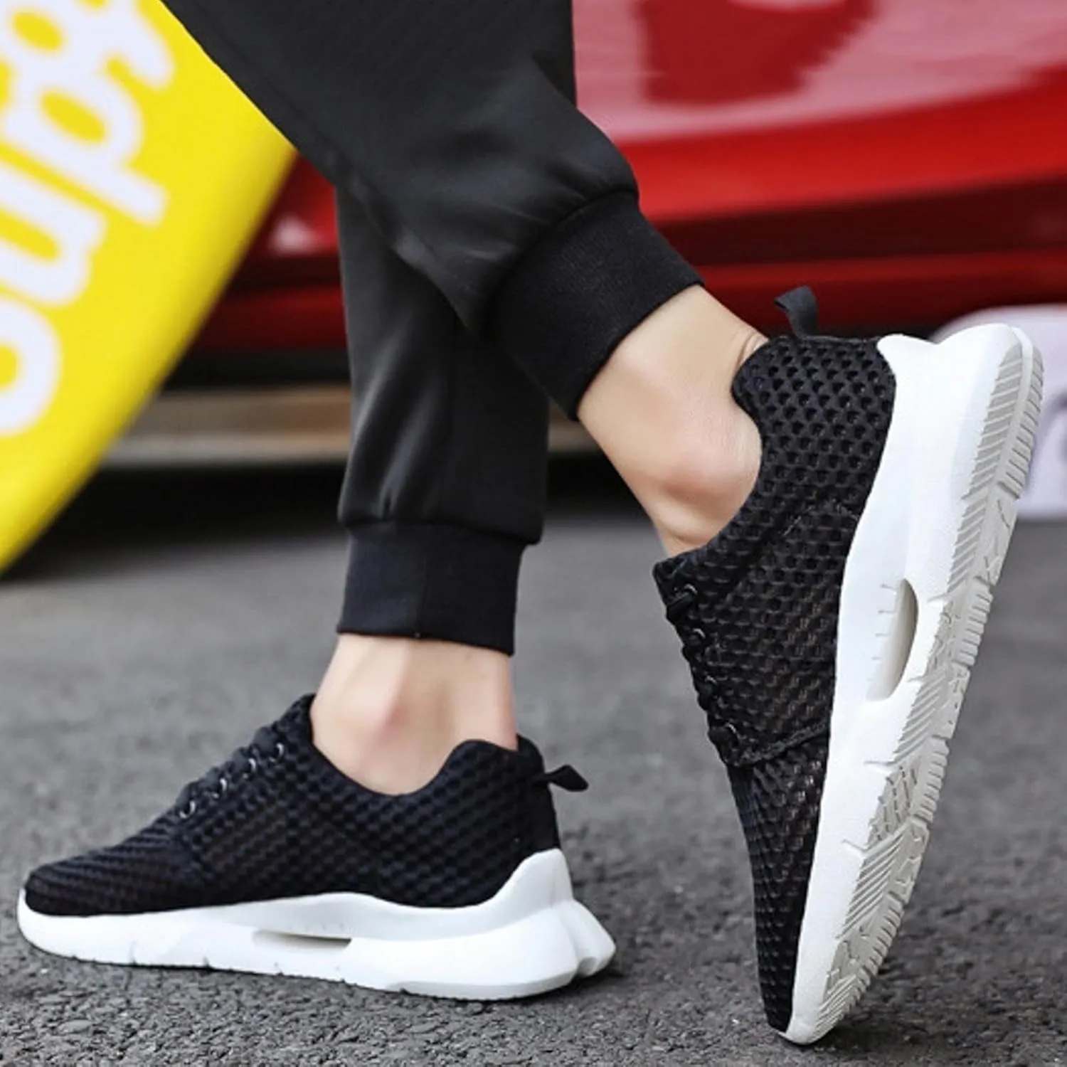 Casual Walking Shoes Men's Breathable and Comfortable Soft Sole Comfortable Sneakers