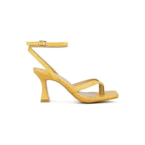 Celty Ankle Strap Spool Heel Sandals