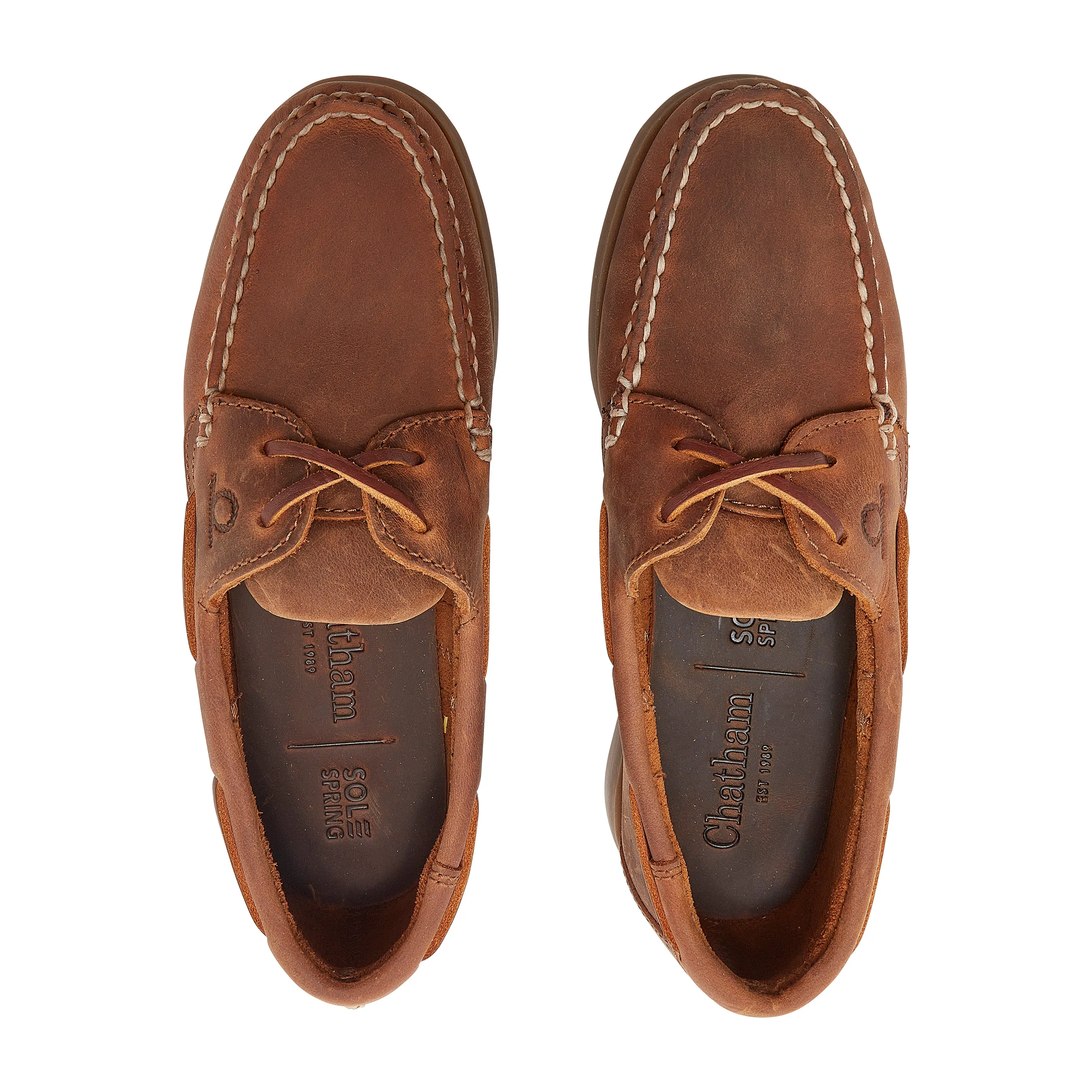 Chatham Java Lady G2 Sustainable Deck Shoe in Walnut