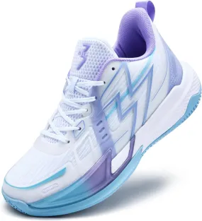 CJSPORX Men Women Basketball Shoes Breathable Non Slip Outdoor Fashion Sneakers