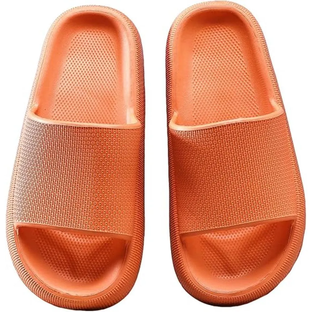 Comfy Cushioned Thick Sole Slides – All Day Support