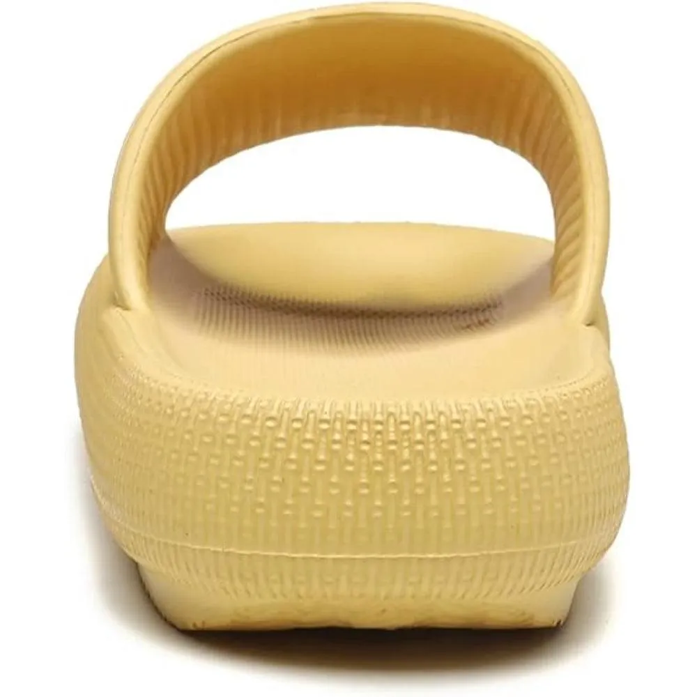 Comfy Cushioned Thick Sole Slides – All Day Support