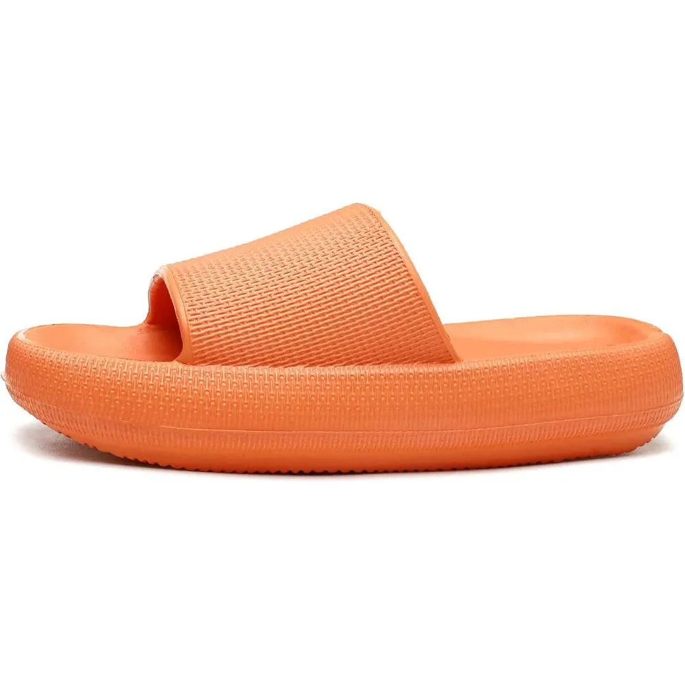 Comfy Cushioned Thick Sole Slides – All Day Support