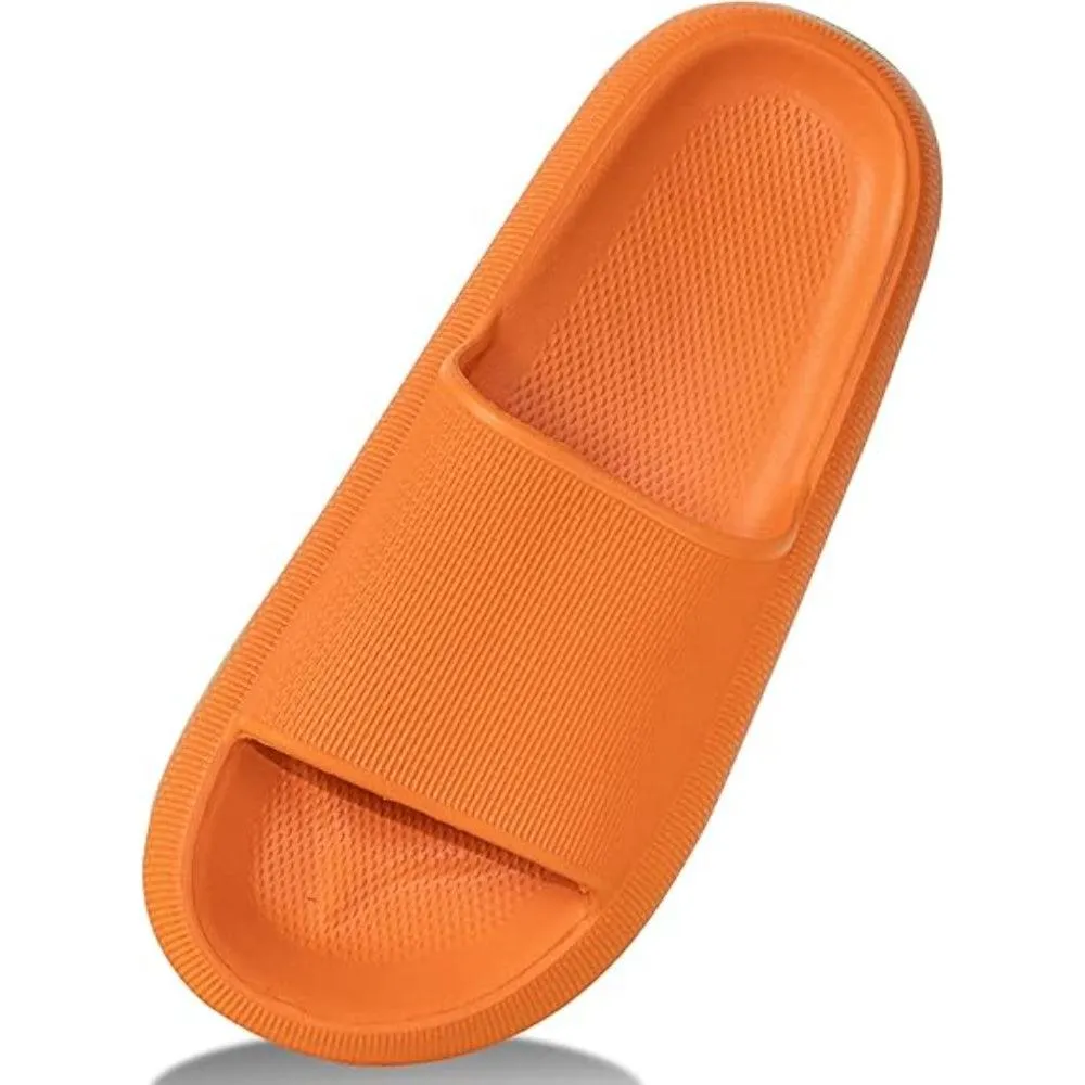 Comfy Cushioned Thick Sole Slides – All Day Support