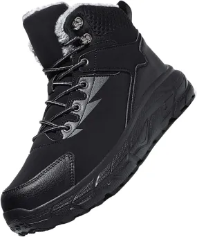 Composite Work Shoes Wear And Anti Slip Snow Boots Five Finger Cotton Shoes Outdoor Sports Men's Snow Boots Slip on Wide
