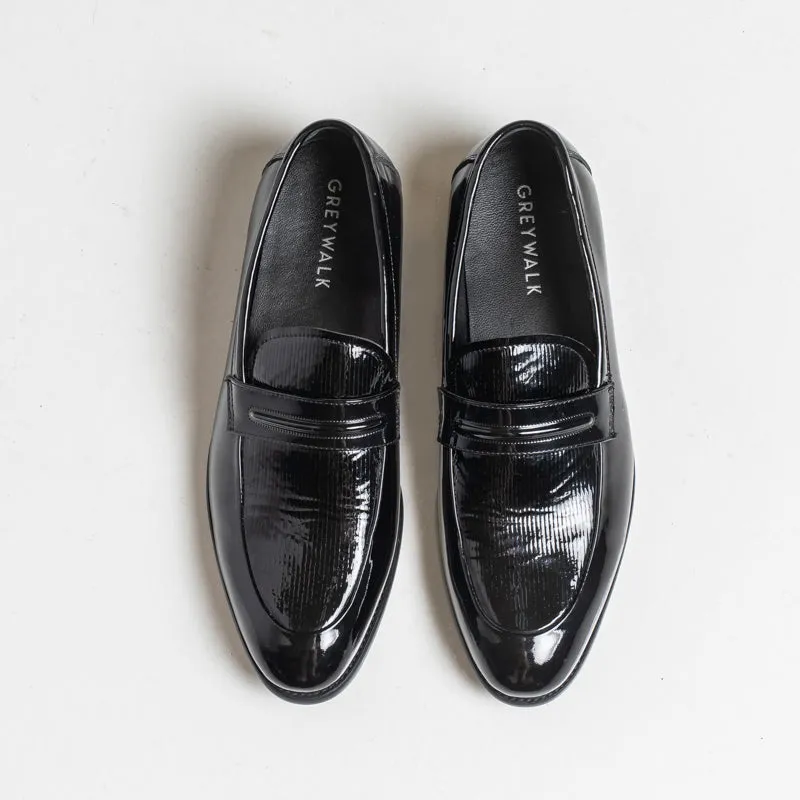 Dazzle High Gloss slip On - Black