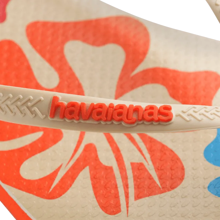Havaianas Slim Postcard USA Flip Flops - Sunset Orange