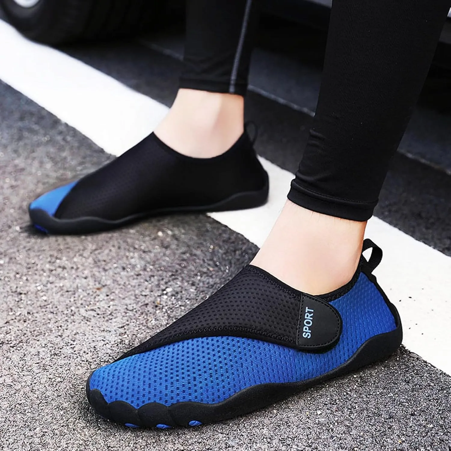Lightweight Walking Shoes River Tracing Shoes for Women Breathable Swimming Diving Shoes Wading Five Women's