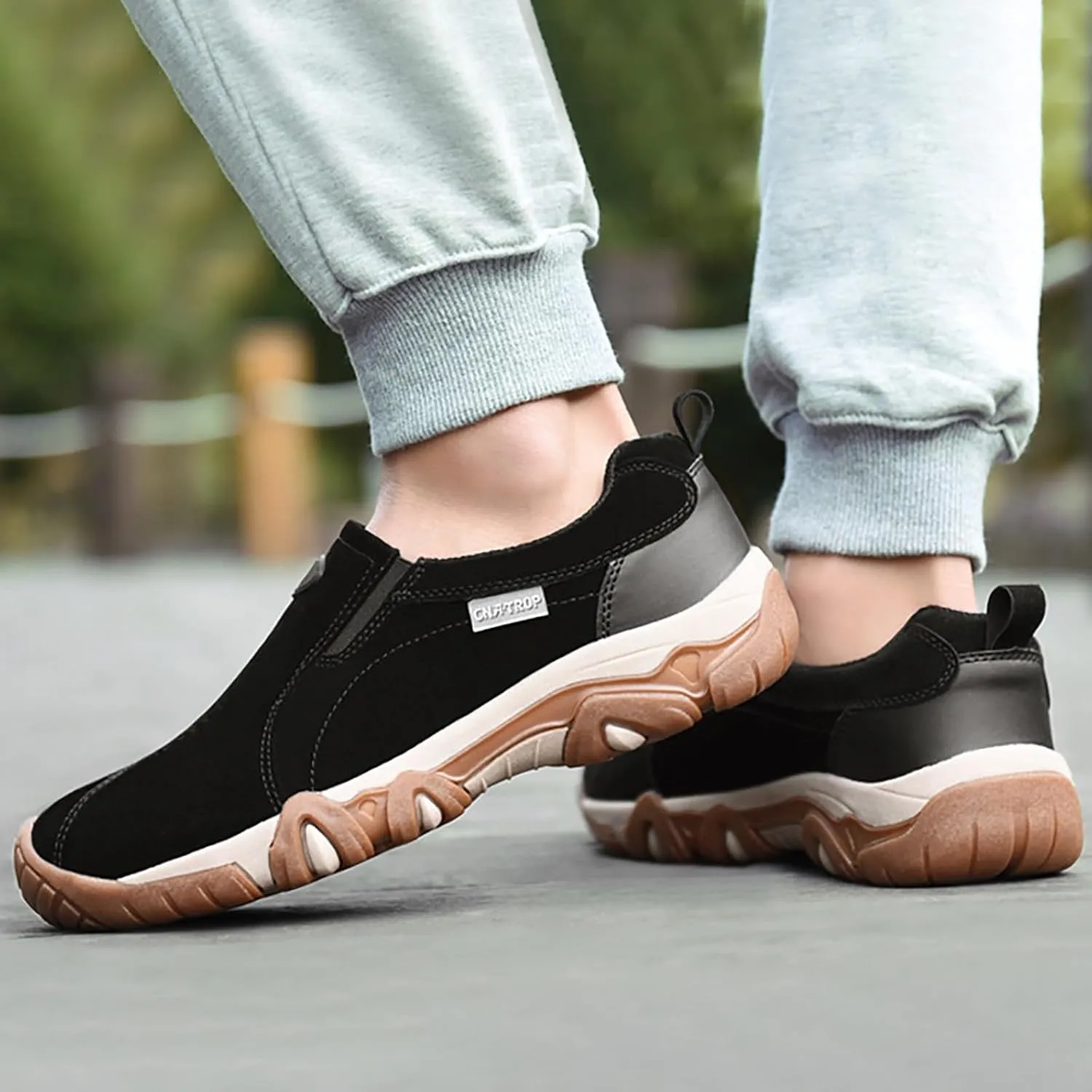 Mens Slip on Sneakers Tennis Men Men's Classic Fashion Sneakers Men Dress Shoes Comfortable Breathable Lightweight Tennis Shoes Training