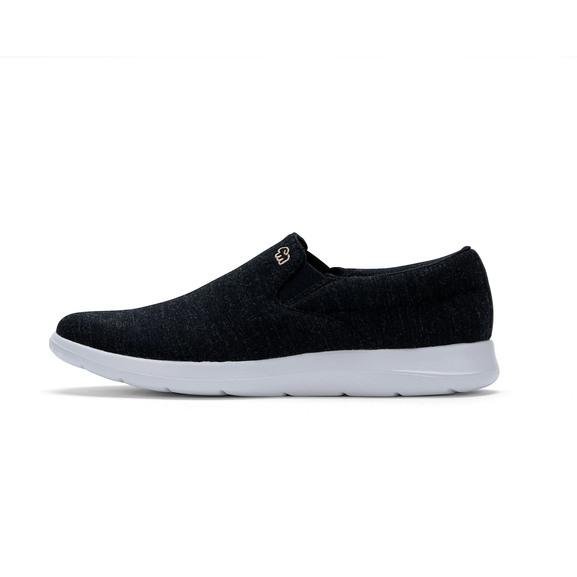 Men's Slip-Ons Black/White