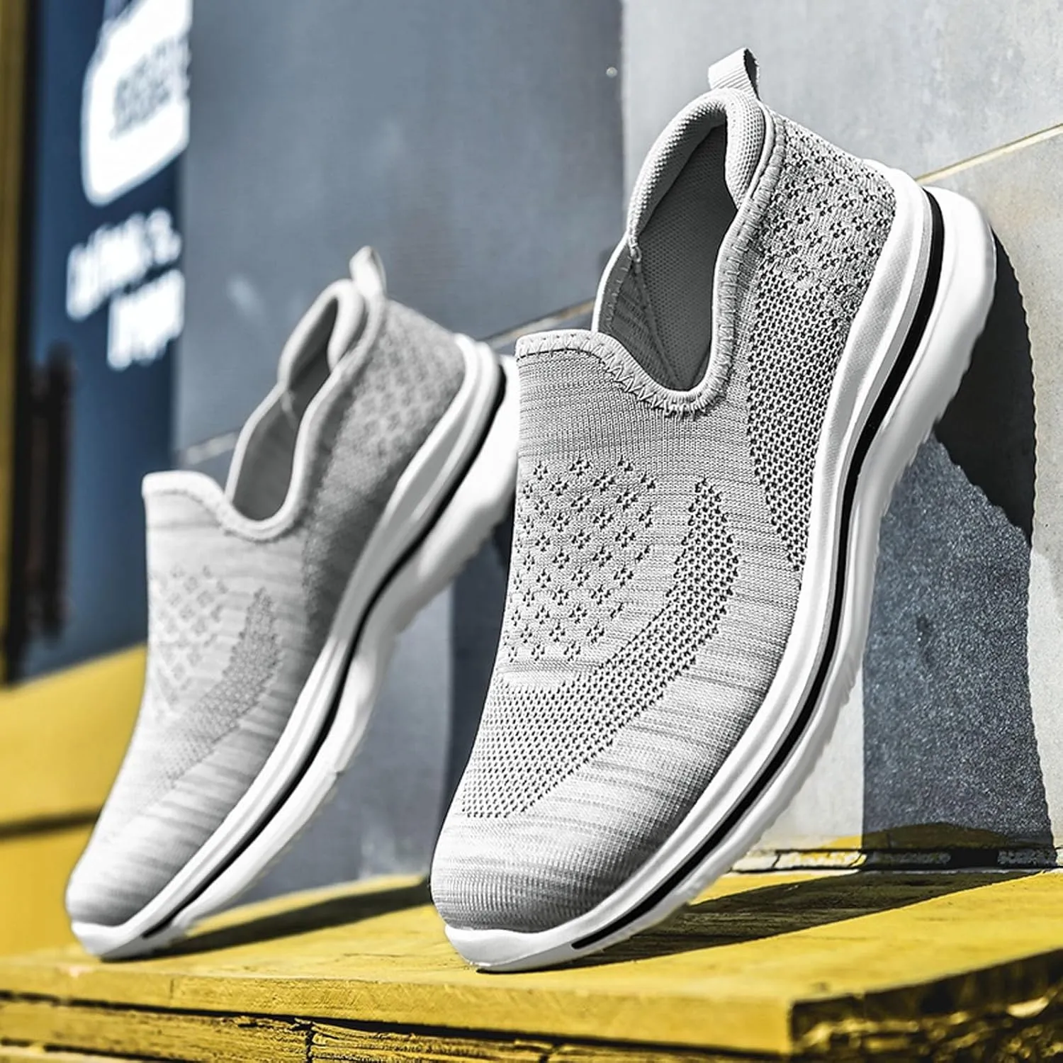 Mens Walking Shoes Men's Shoes Slip on Shoe for Men Tennis Shoe for Men Casual Running Trail Sneaker