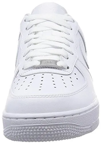 Nike Mens Air Force 1 Low 07 Basketball Shoes White/White 315122-111 Size 11