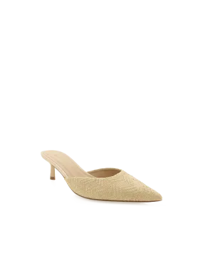 Niv Heels - Natural Raffia