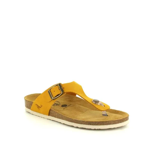 Plakton 181671 Yellow Women's Sandals