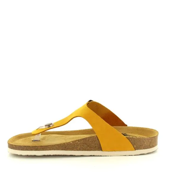 Plakton 181671 Yellow Women's Sandals