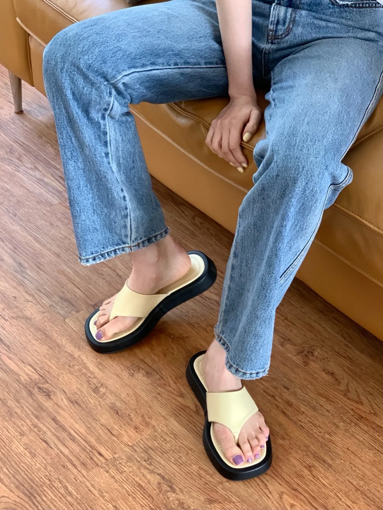 Platform Thong Sandals