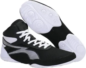 Professional Boxing Trainers Shoes Men's Boxing Shoes, Men Wrestling Shoes, Breathable Rubber Sole Boxing Boots,Black-6.5