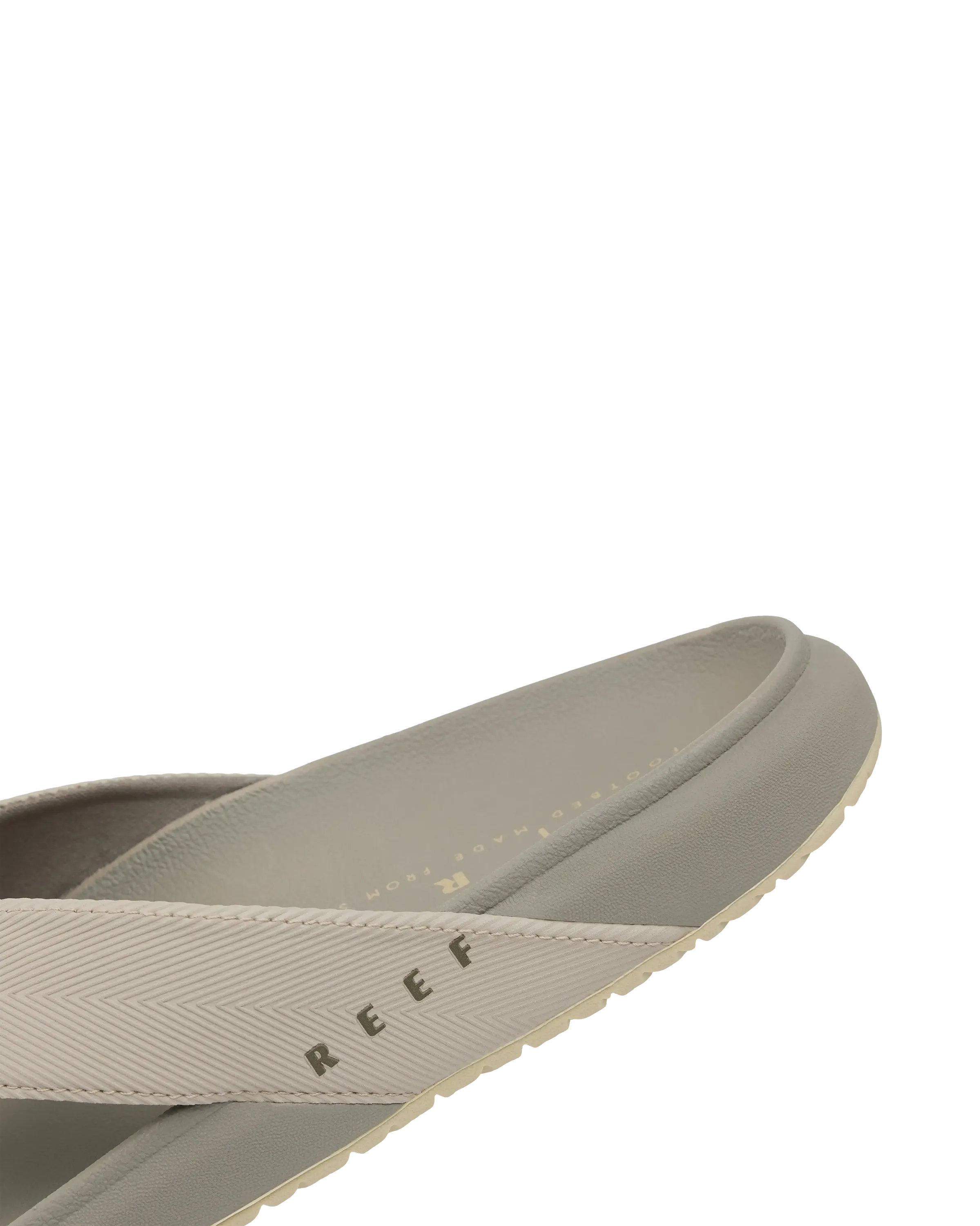 Raglan Flip Flops in Stone