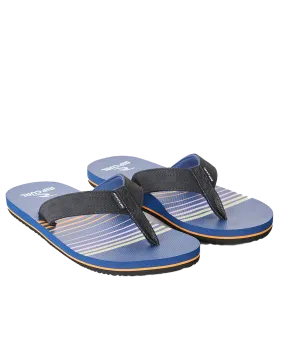 Ripper Flip Flops in Blue & Orange