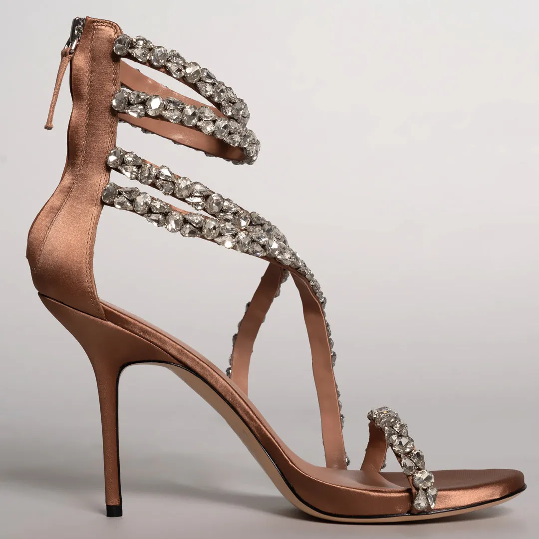 SOLEIL SANDAL BROWN KITTEN