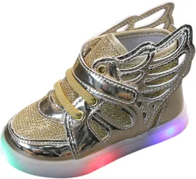 Toddlers Shoes Size 6 Bling Children Luminous Girls Light Led Kids Baby Shoes Sport Baby Baby Girl Slip Shoes