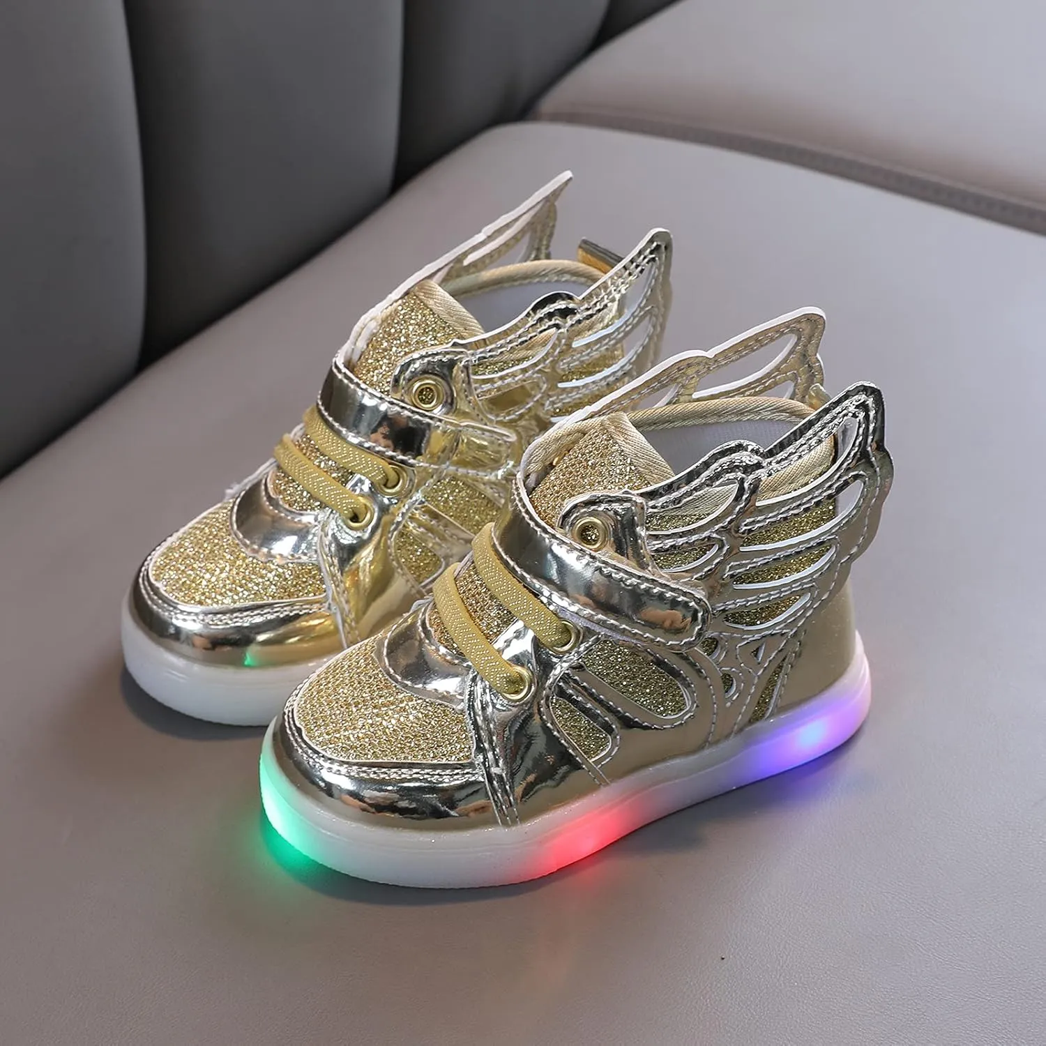 Toddlers Shoes Size 6 Bling Children Luminous Girls Light Led Kids Baby Shoes Sport Baby Baby Girl Slip Shoes