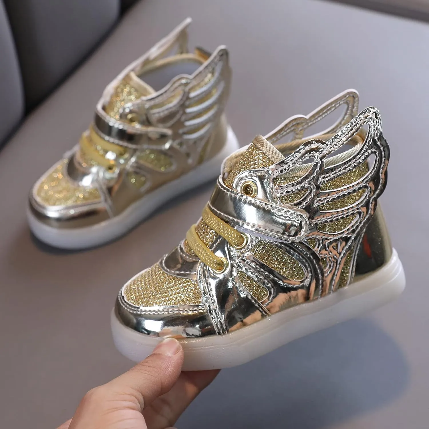 Toddlers Shoes Size 6 Bling Children Luminous Girls Light Led Kids Baby Shoes Sport Baby Baby Girl Slip Shoes