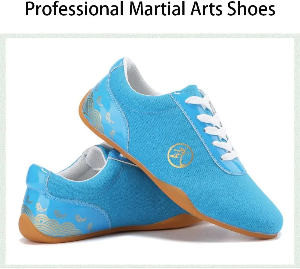 Unisex Martial Arts Taichi Shoes,Cushioning Running Shoes, Sneakers for Running, Walking, Fitness, Gym,,