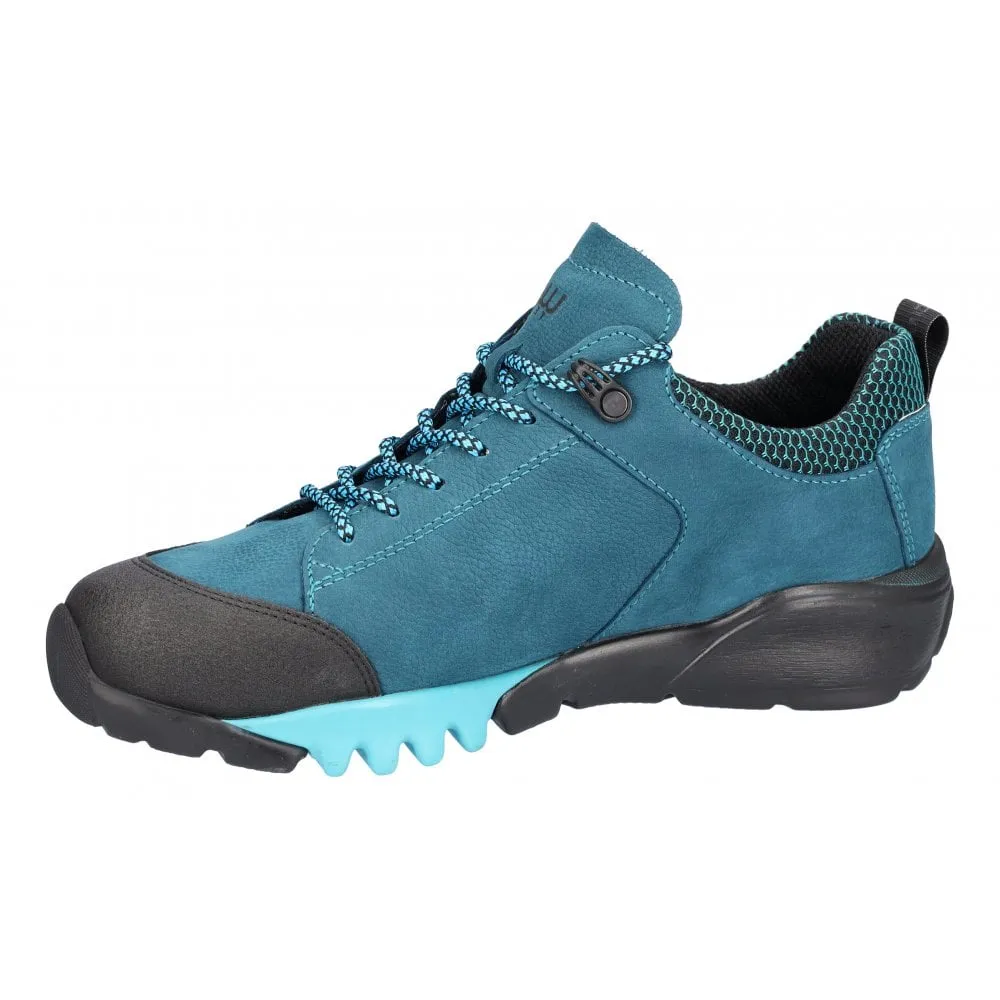 Waldlaufer - Amiata Gummi Walli Sport-Net Lila - Waterproof