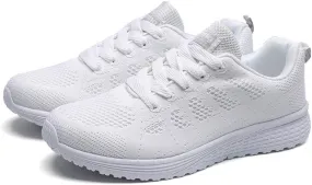 Women’s Supportive Running Shoe Fashion Women's Running Shoes Mesh Flat Shoes Casual Straps Ocean for Women